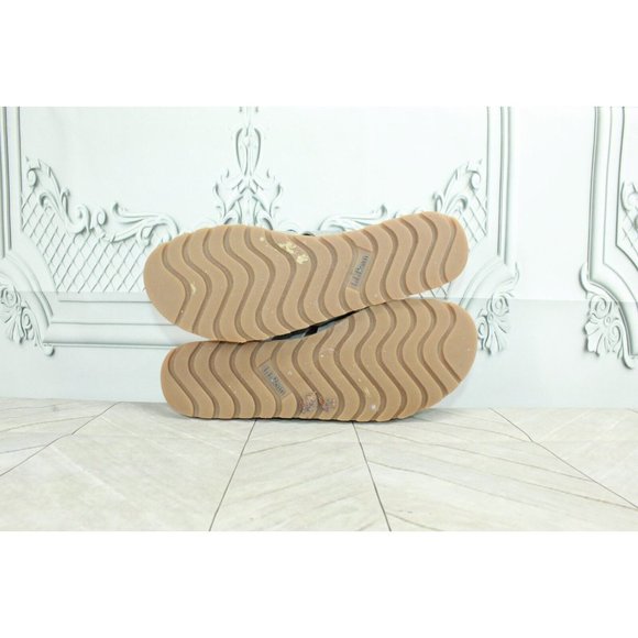 LL BEAN Lakewashed Gray Suede Strappy Slide Slip On Sandals Size 9 M - Picture 8 of 8